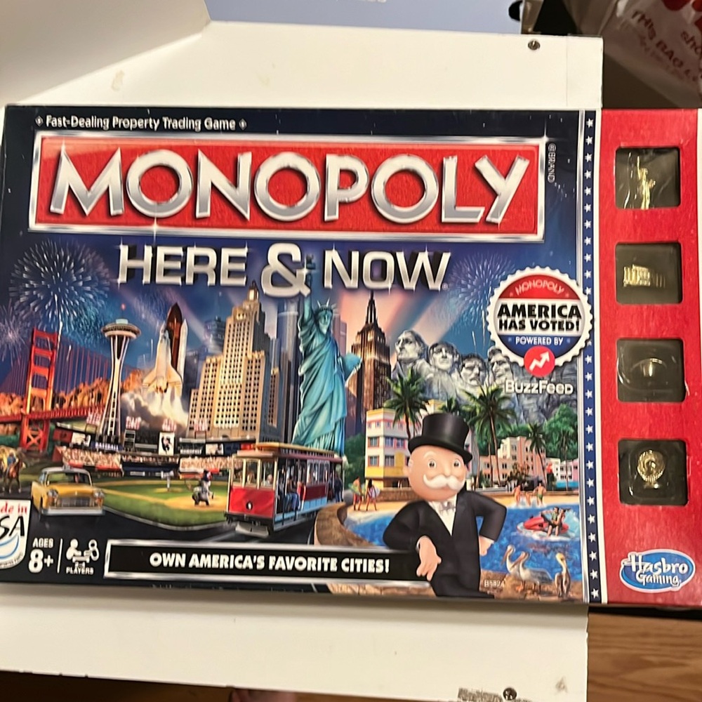 Monopoly here and now board game